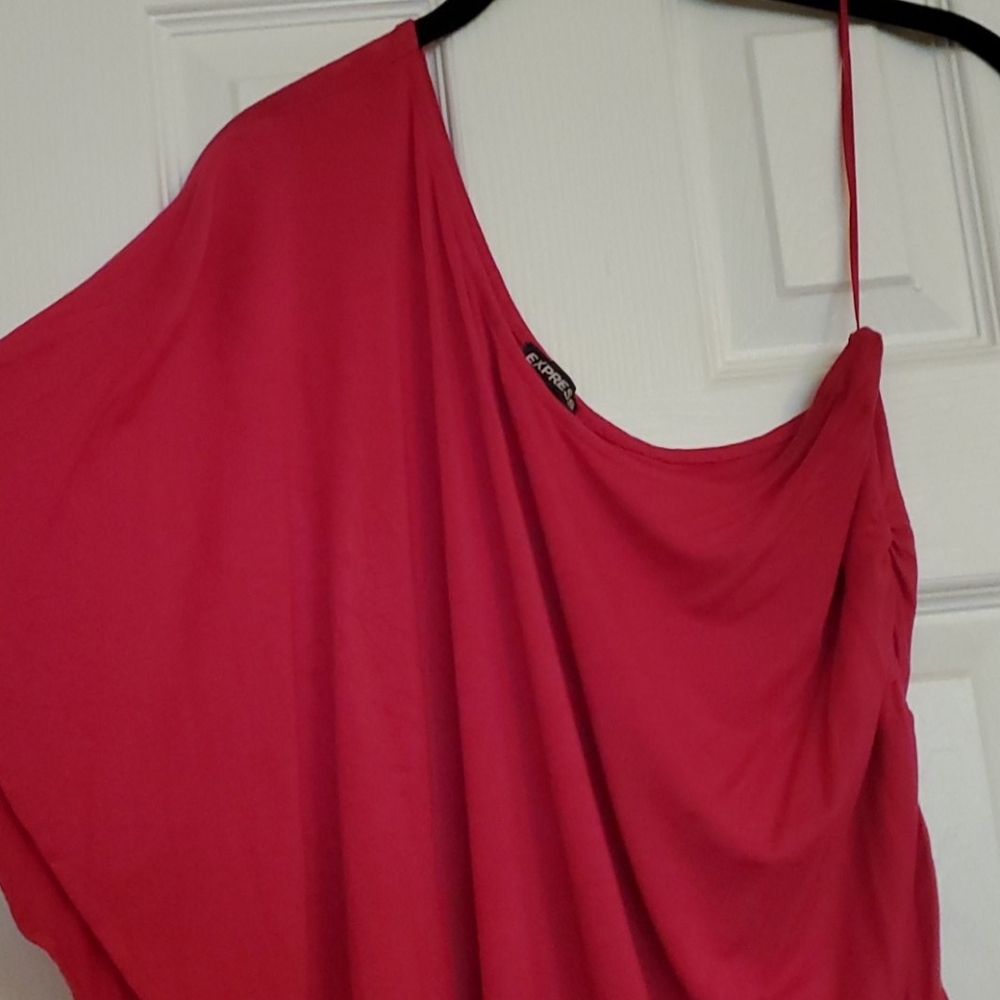 Express One Shoulder Top - Picture 2 of 4